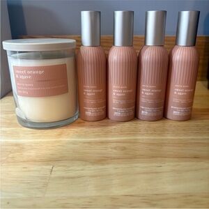 White Barn Sweet Orange & Agave Candle and Spray Collection